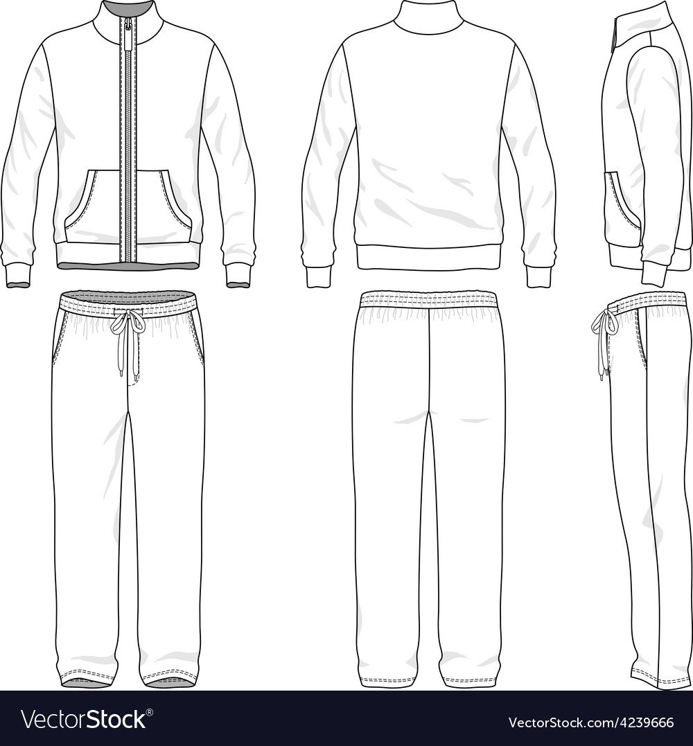 Плащ мужской эскиз