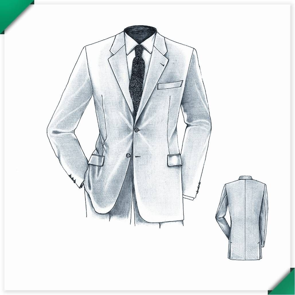 Костюм мужской раскраска