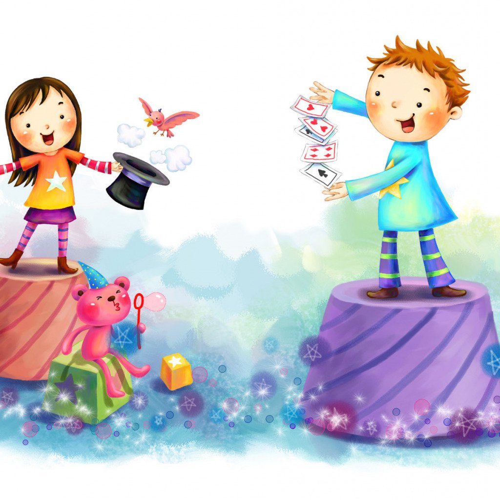 Детский праздник рисунок