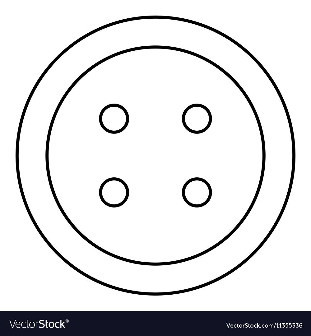 Пуговица раскраска