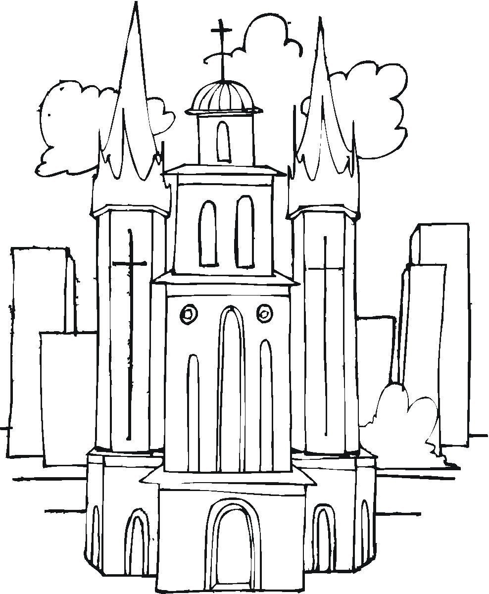 Хогвартс Гарри Поттер очертания