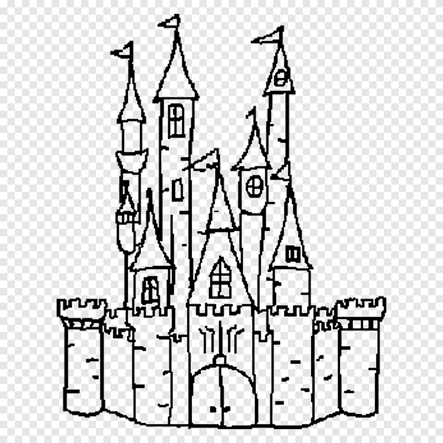 Замок карандашом