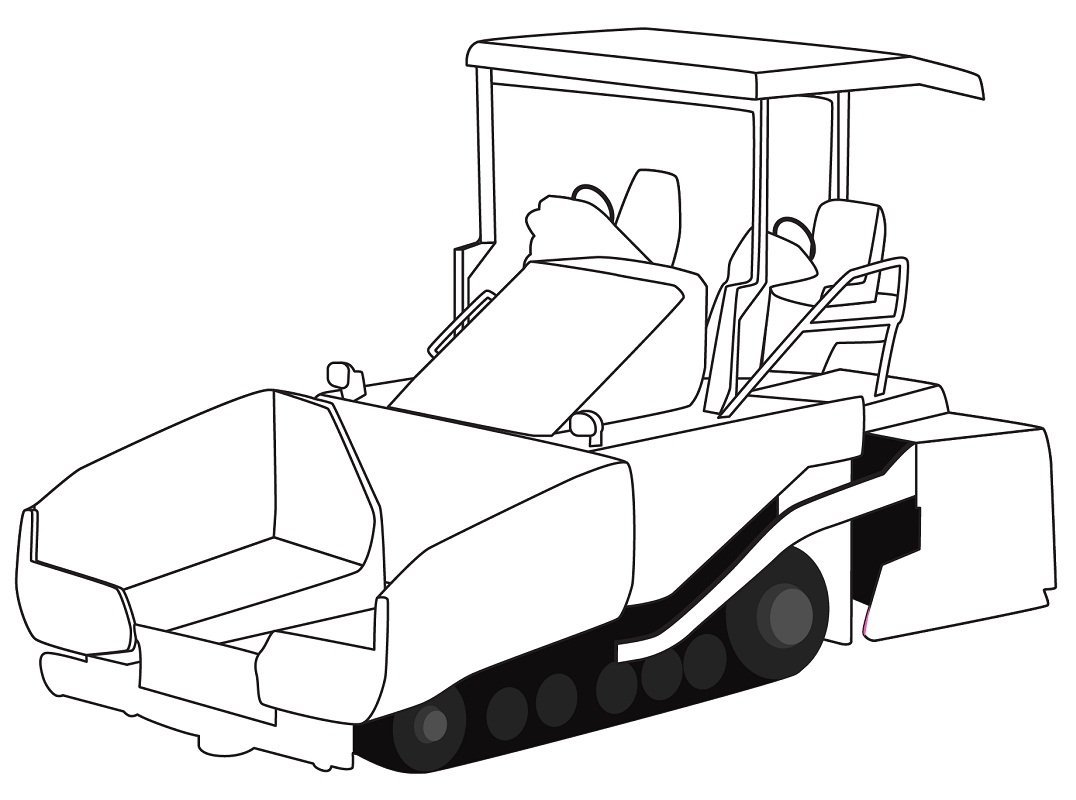 Раскраска хот Вилс трэк