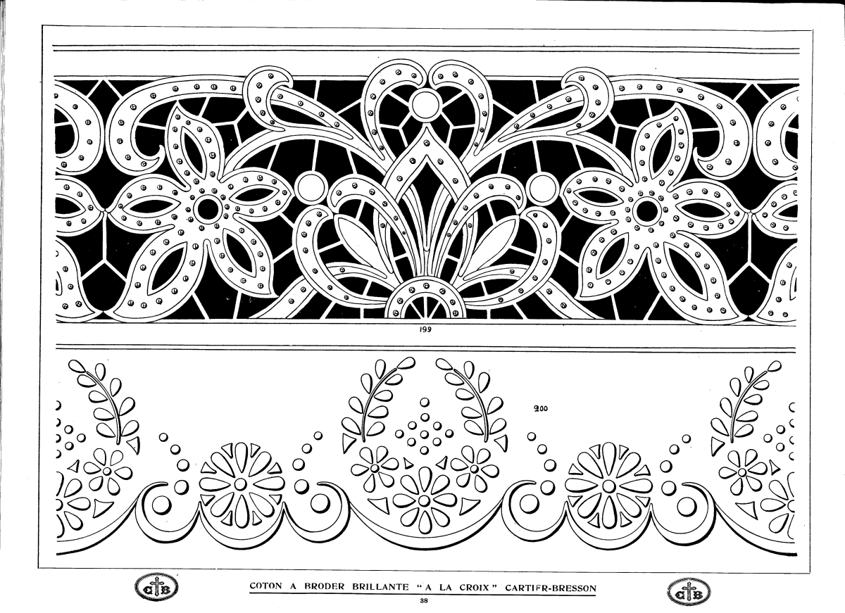 Схема точечной росписи Ришелье