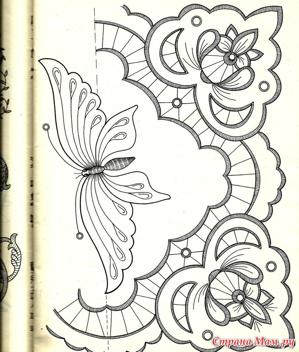 Схема точечной росписи Ришелье