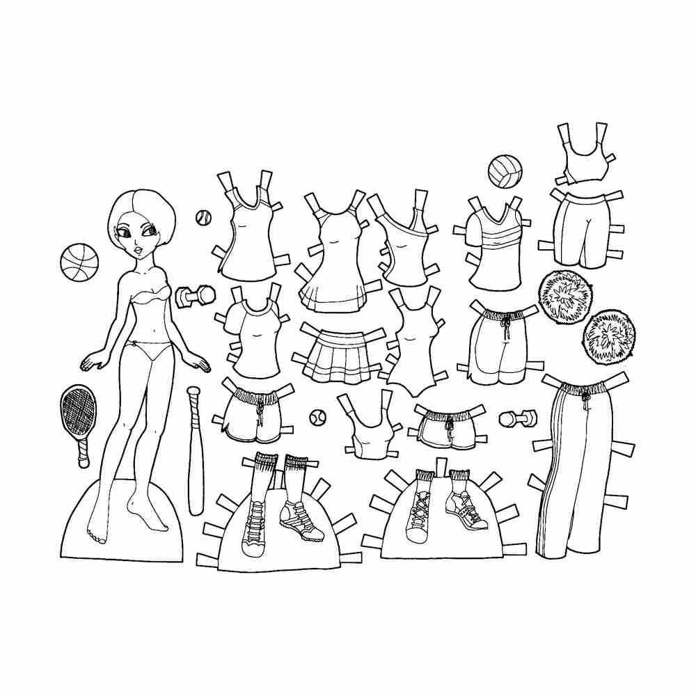 Раскраски бумажки