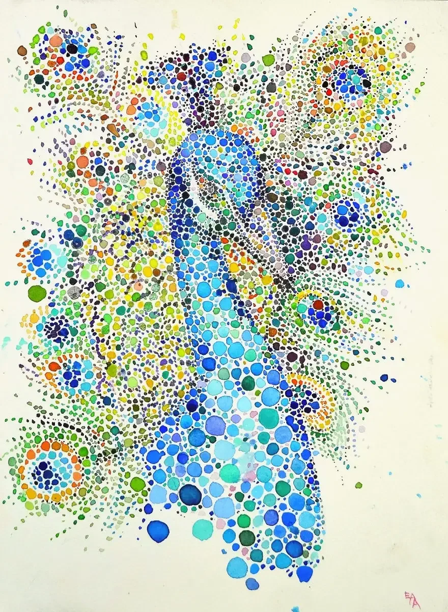 Уантилизма «точечная живопис