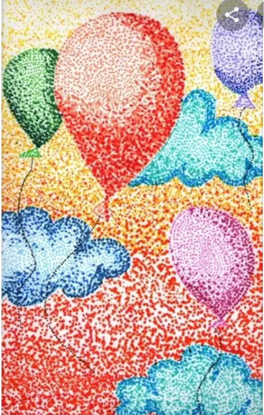 Техника пуантилизм