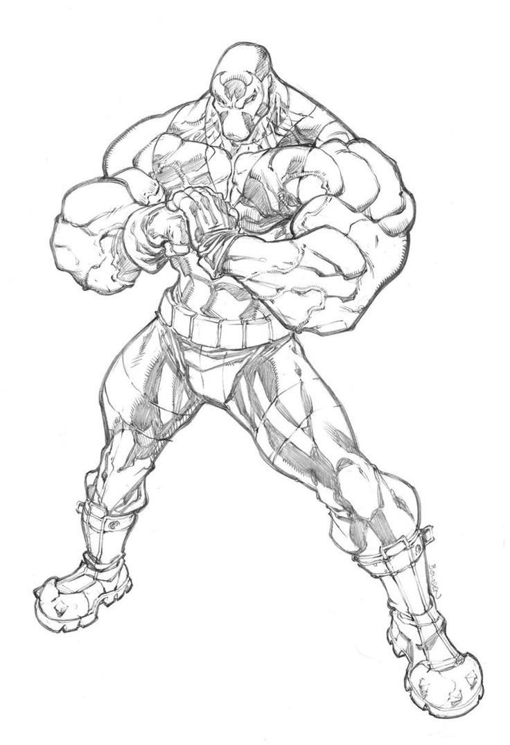 Носорог Марвел раскраска