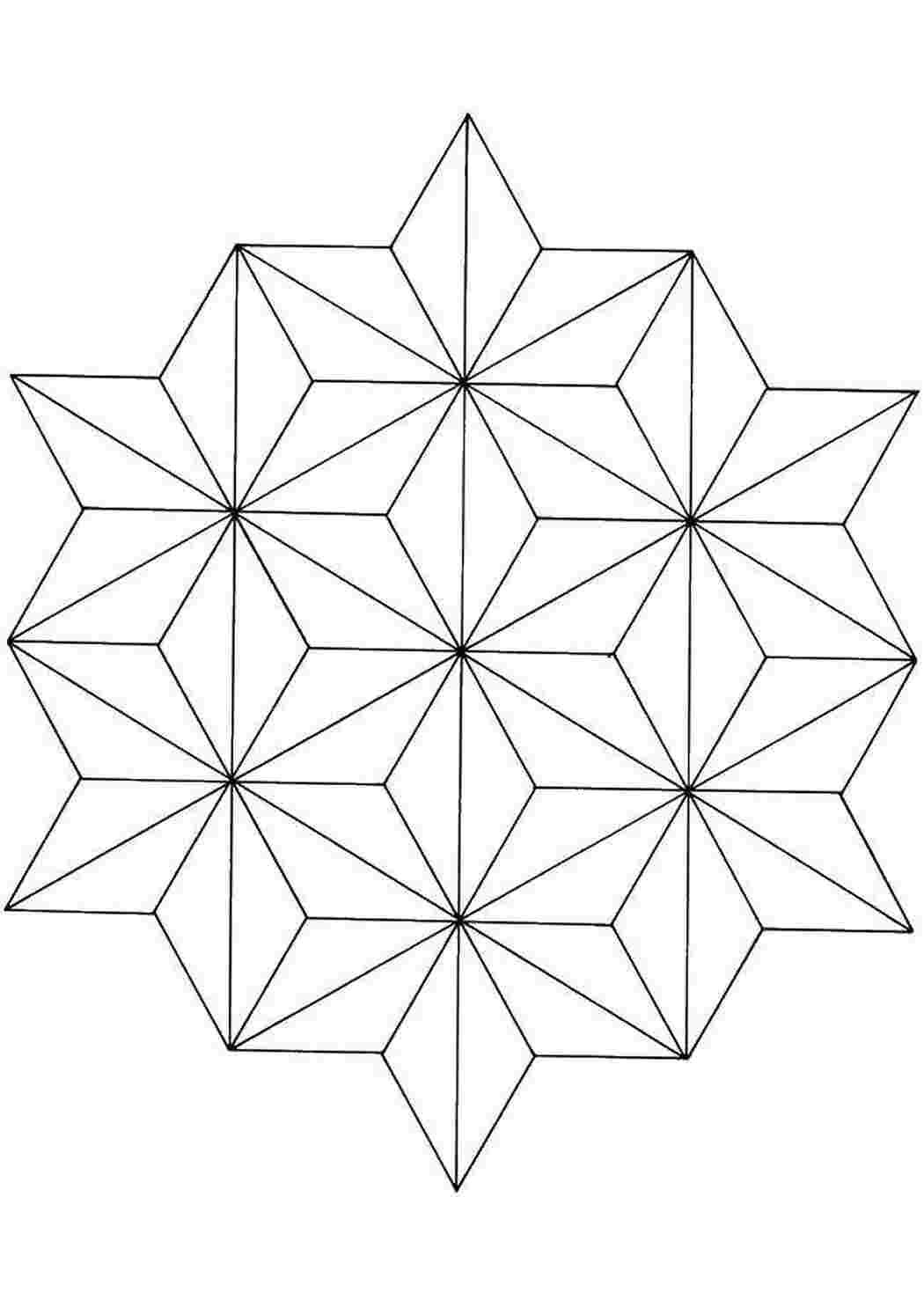 Геометрические раскраски