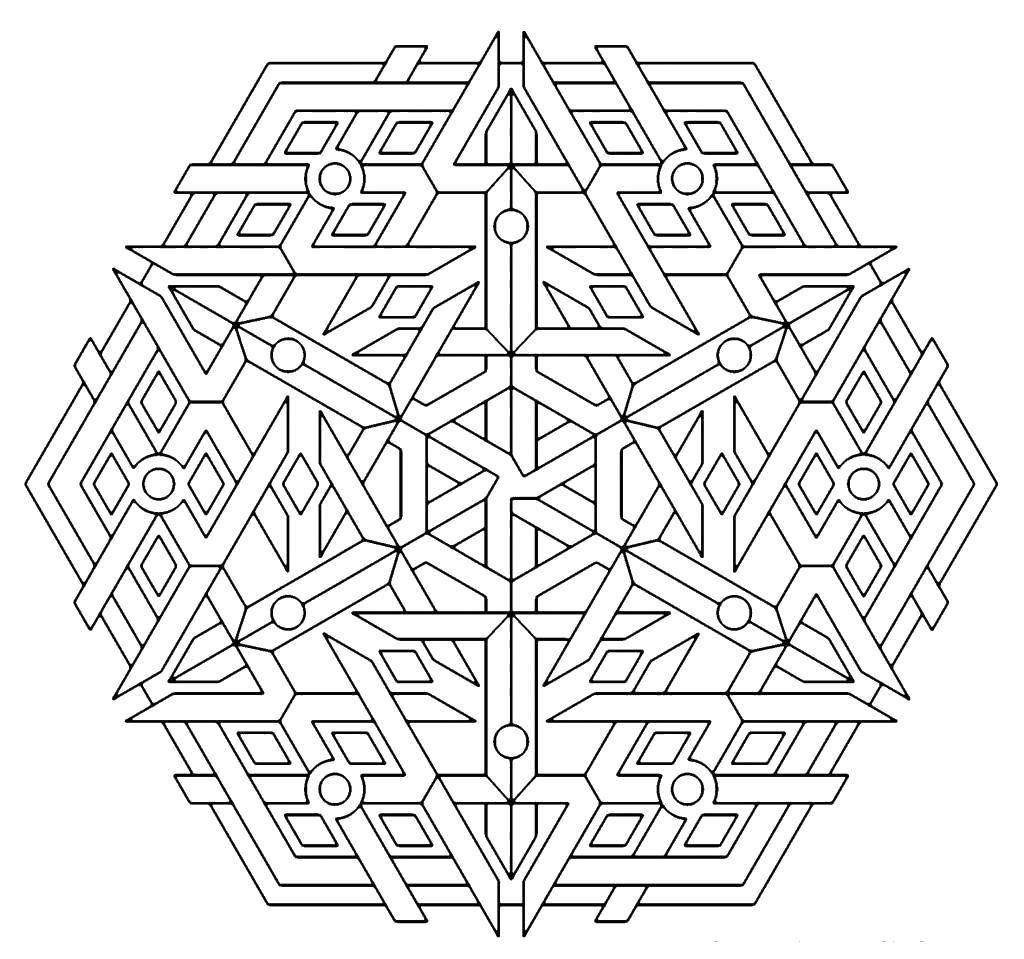 Мандала Геометрическая