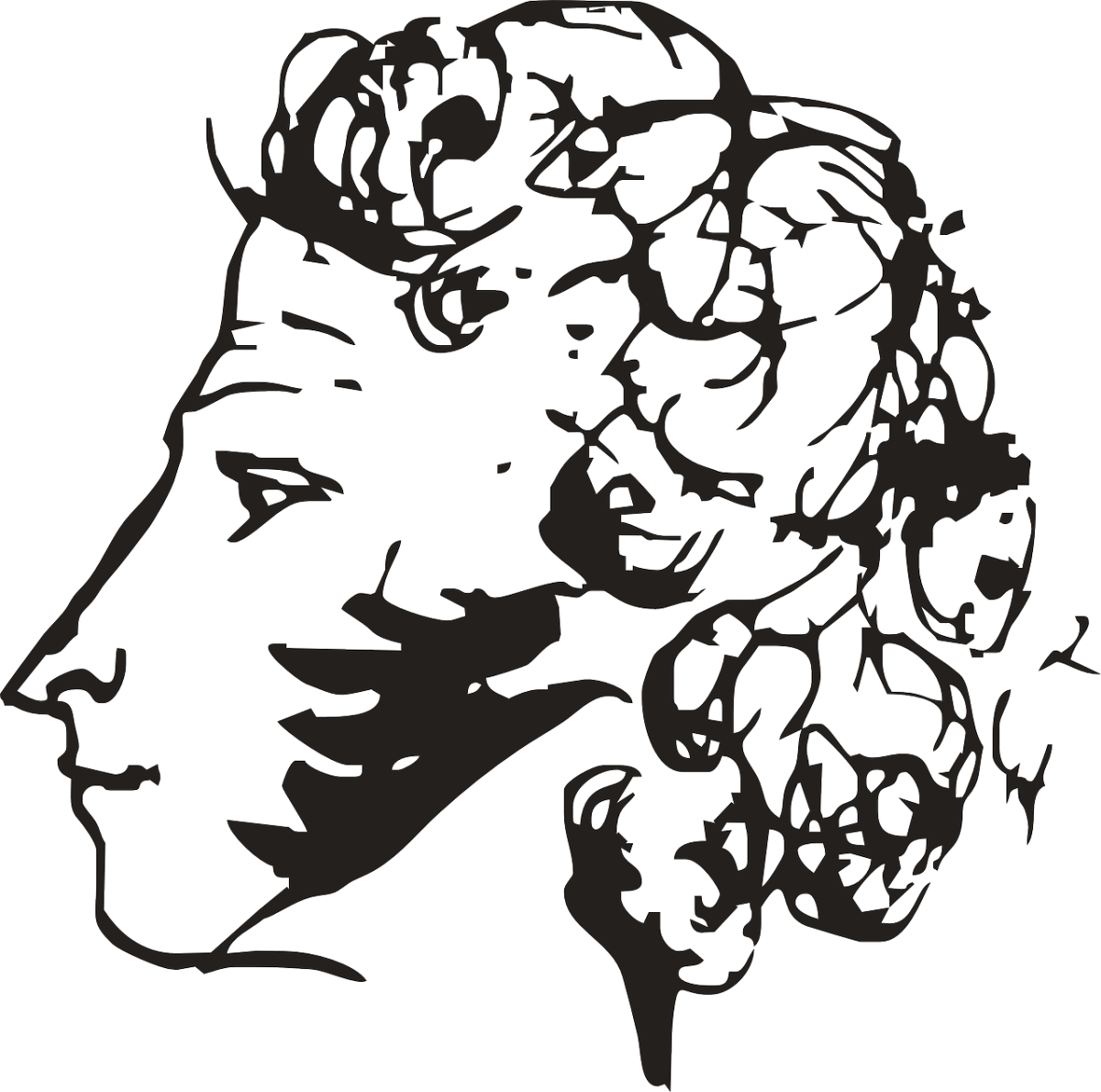 Александр Сергеевич Пушкин вектор