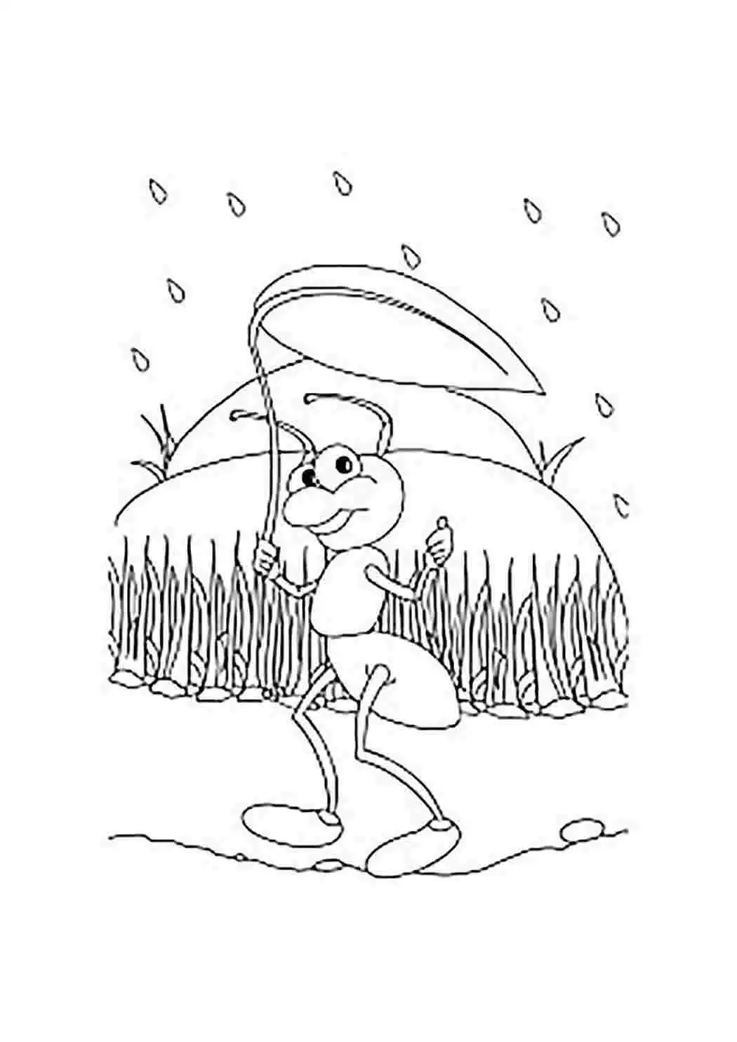 Раскраска Pocket Ants