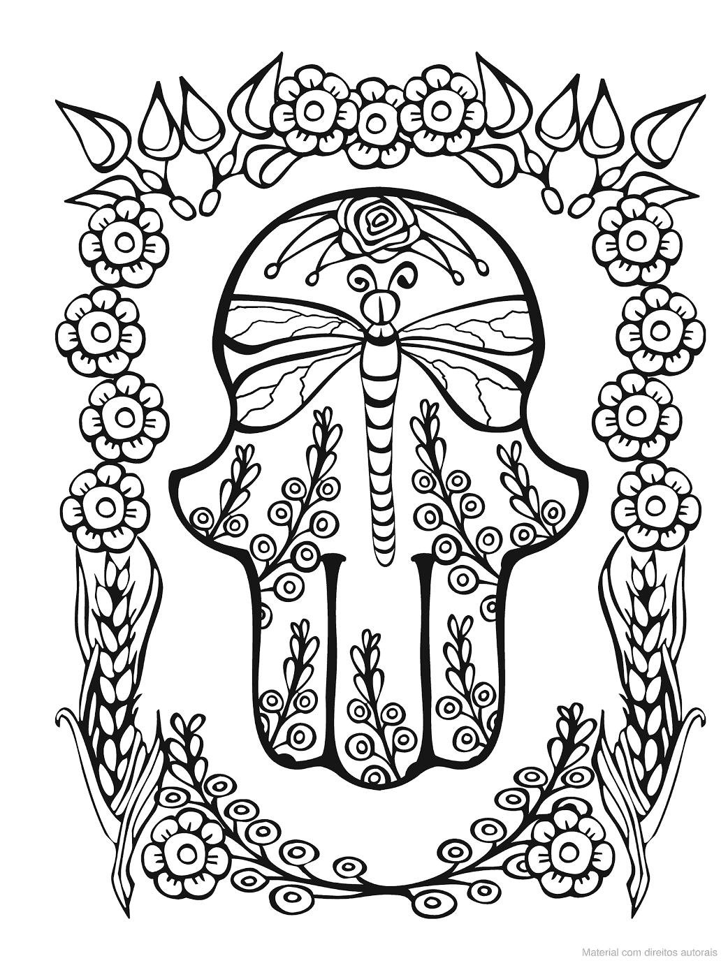 Раскраска оберег