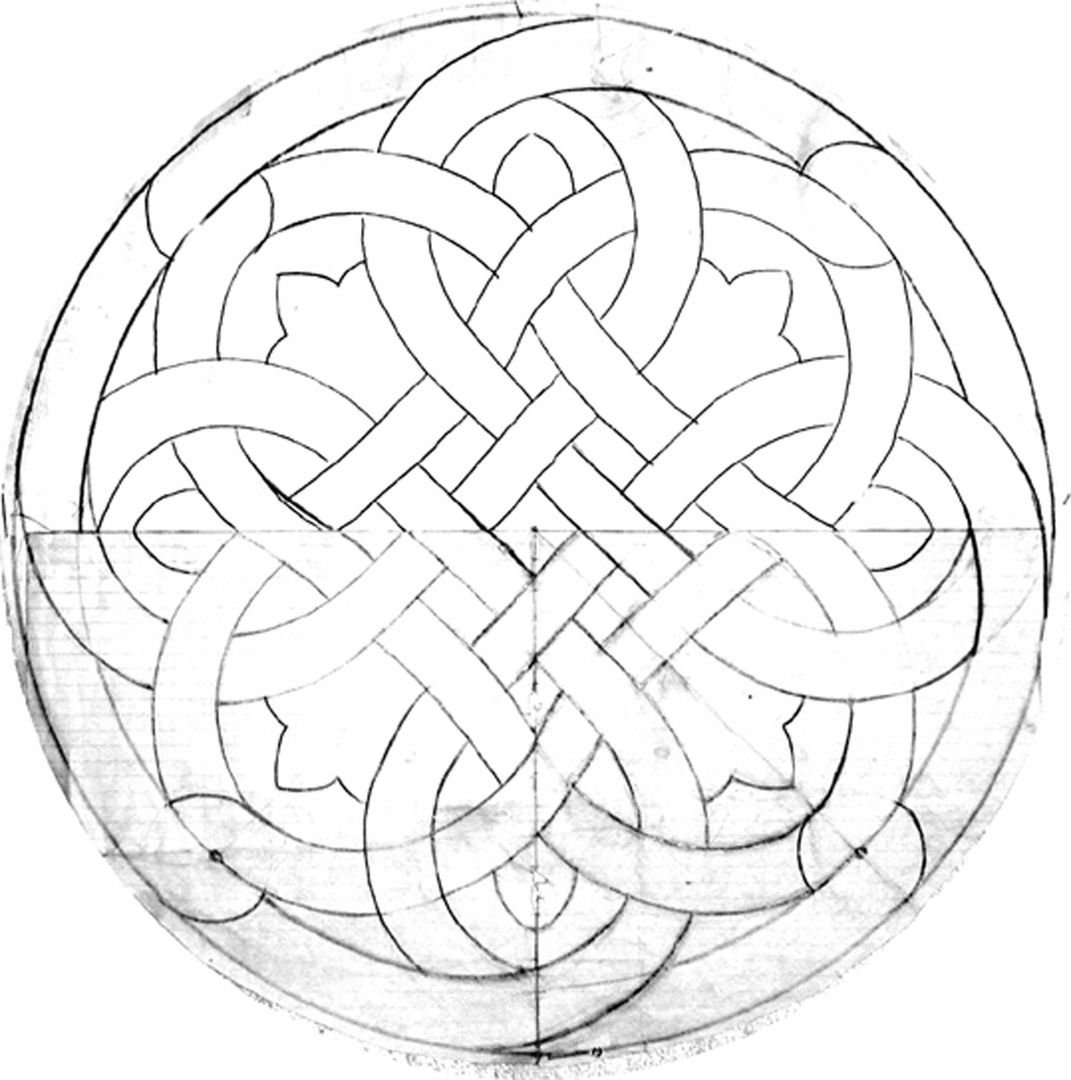 Скандинавские плетеные узоры