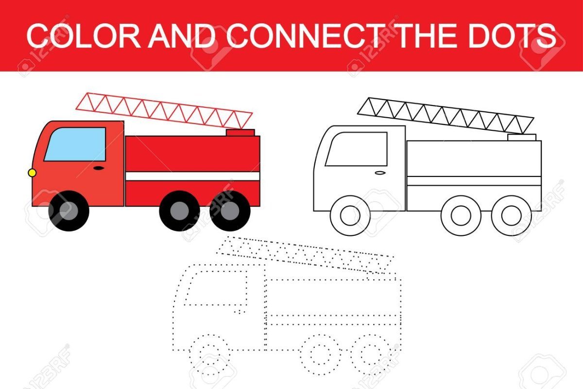 Цифры для детей 5 лет соединить