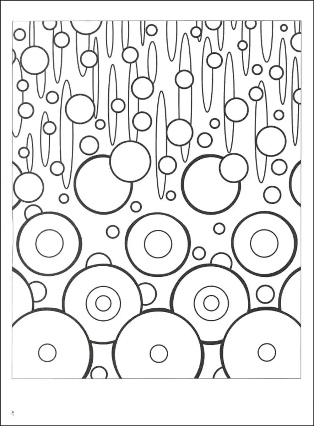 Раскраска абстракция