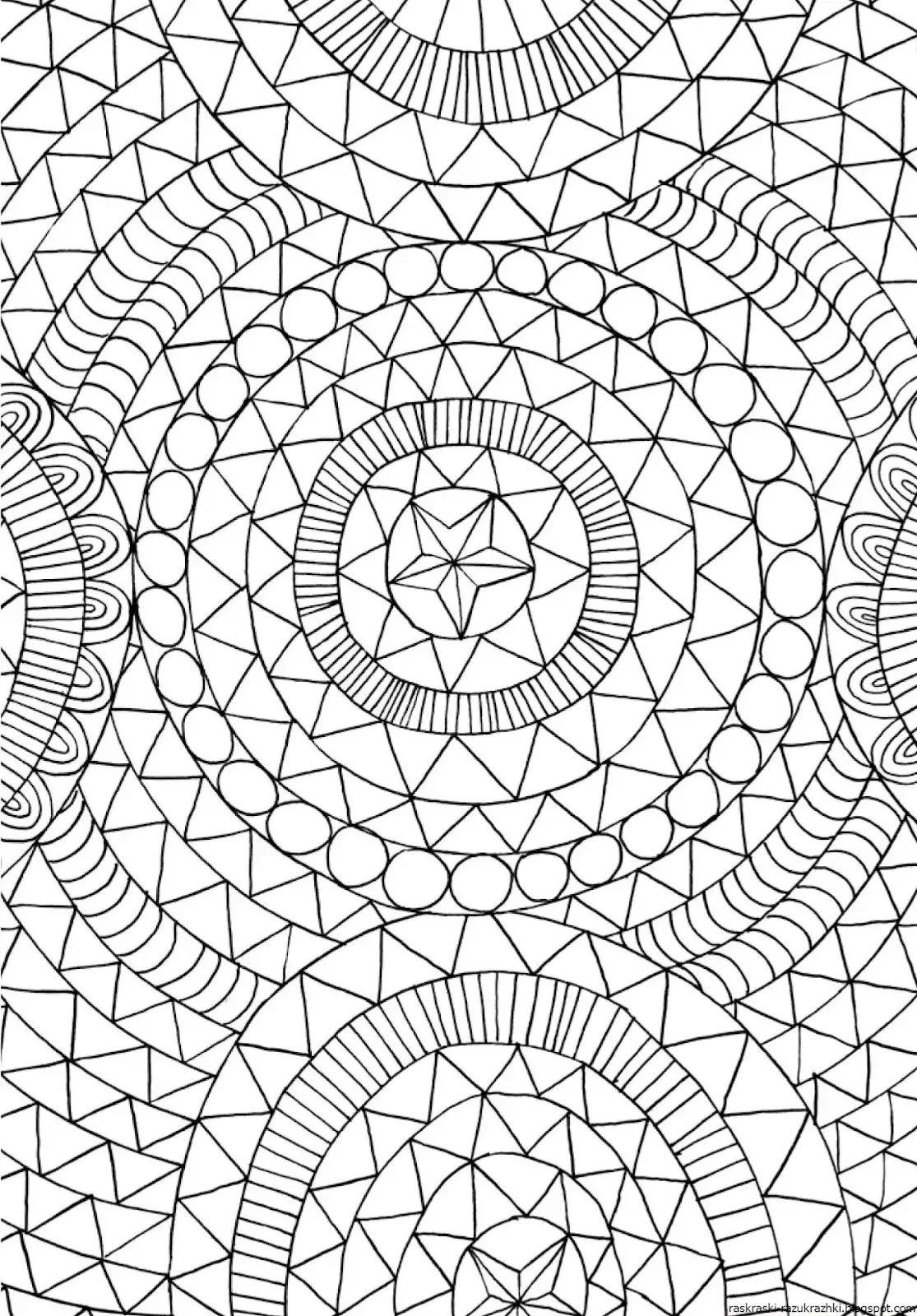 Арт терапия раскраски