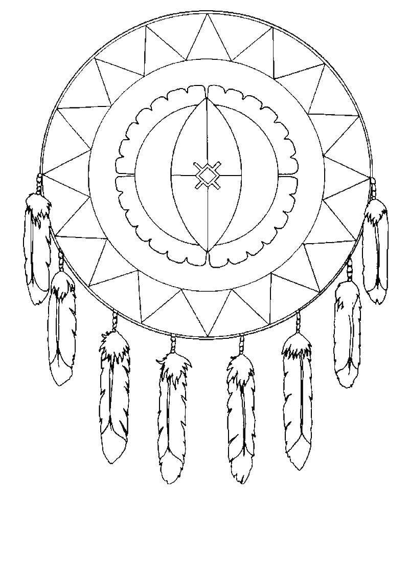 Шуба раскраска для детей