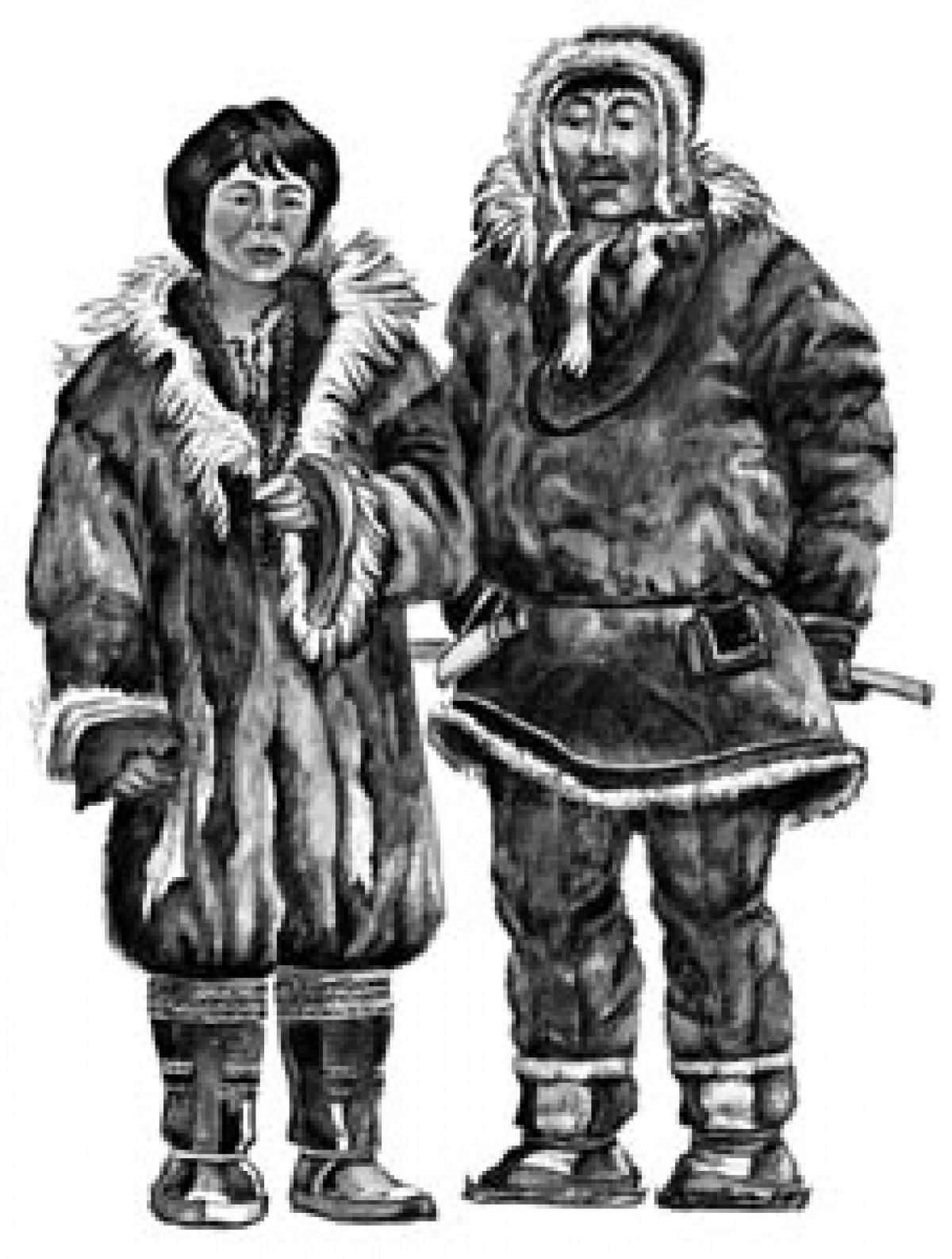 Индеец раскраска для детей