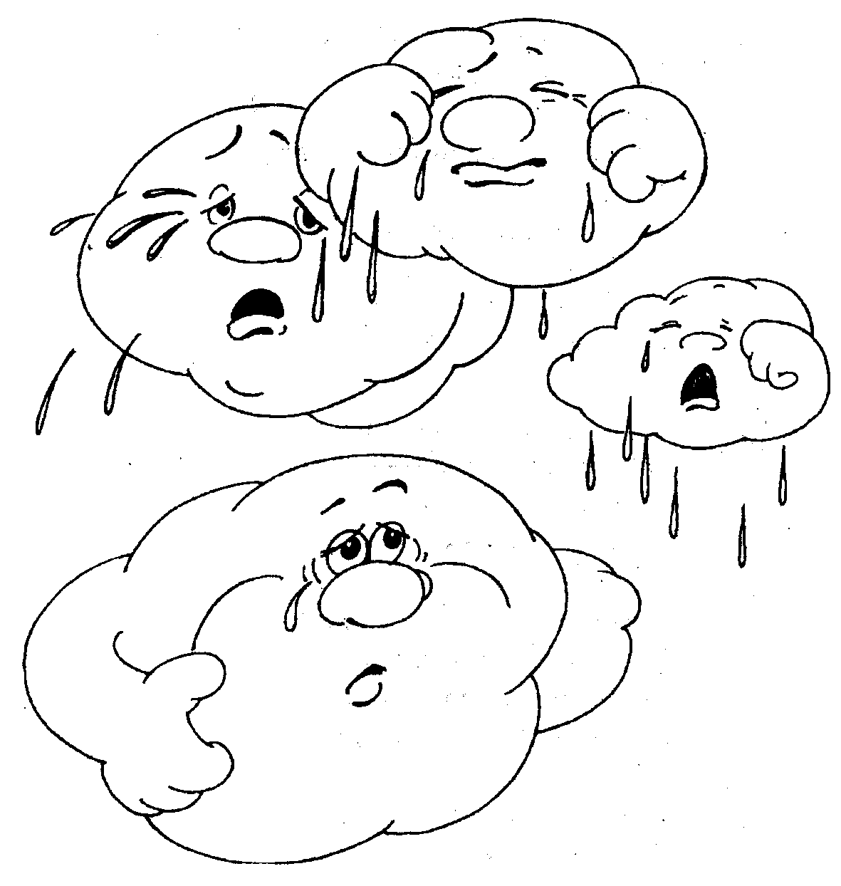 Маленькие грустные рисуночки