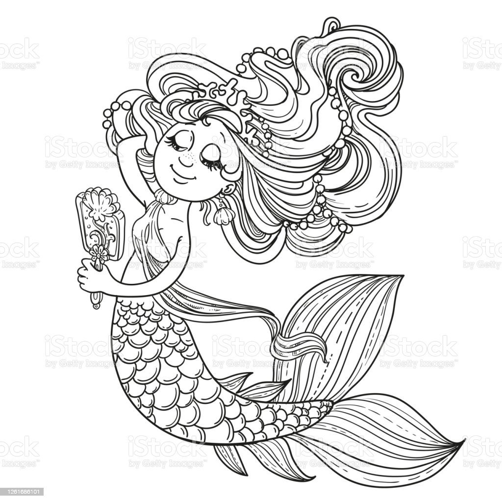 Русалка на ветвях сидит