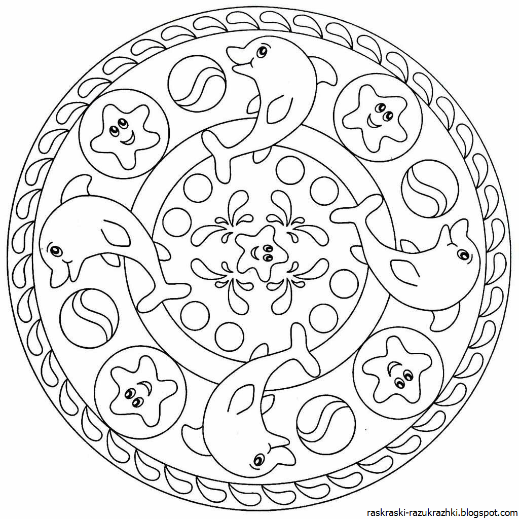 Узоры для росписи тарелок