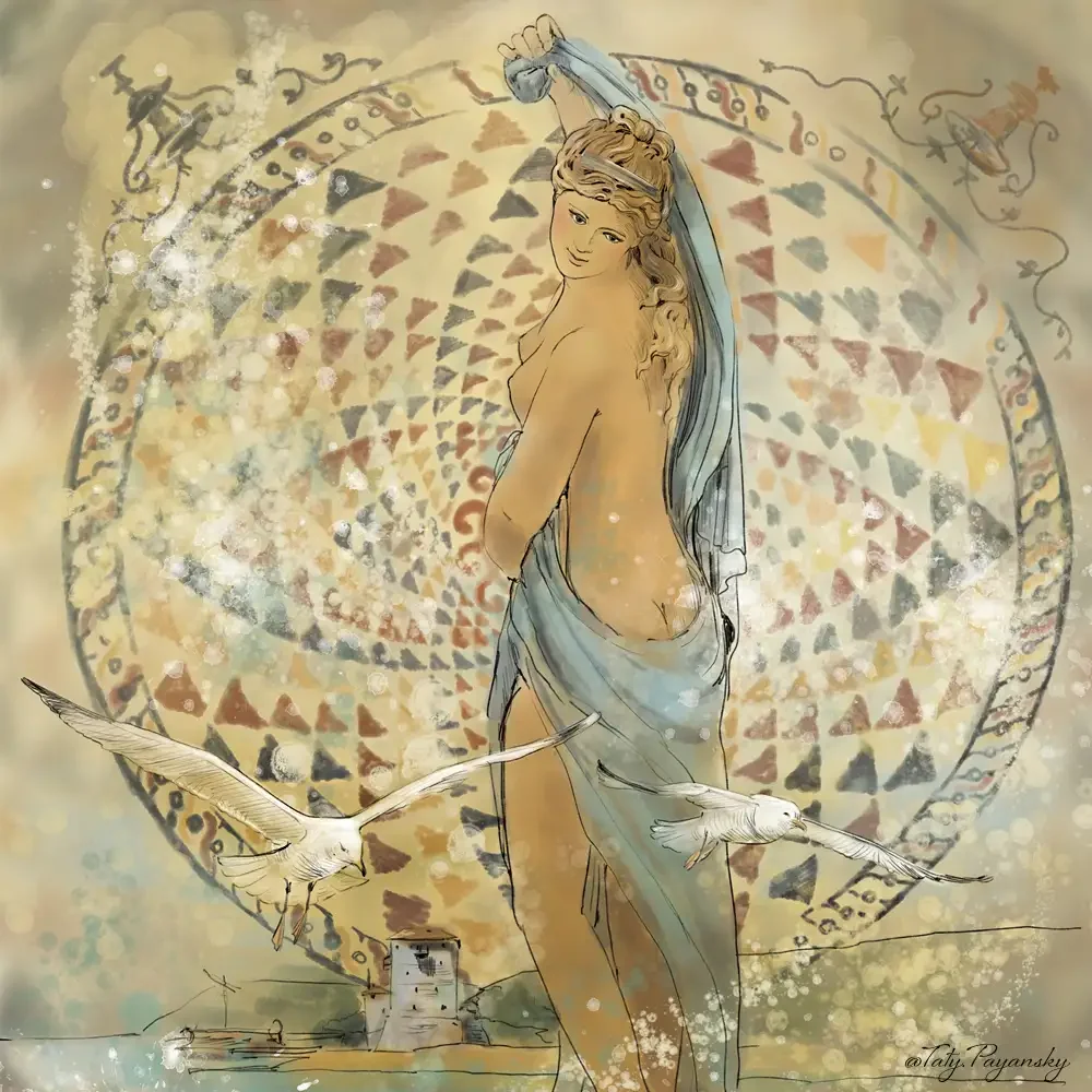 Иван Ефремов Таис Афинская иллюстрации