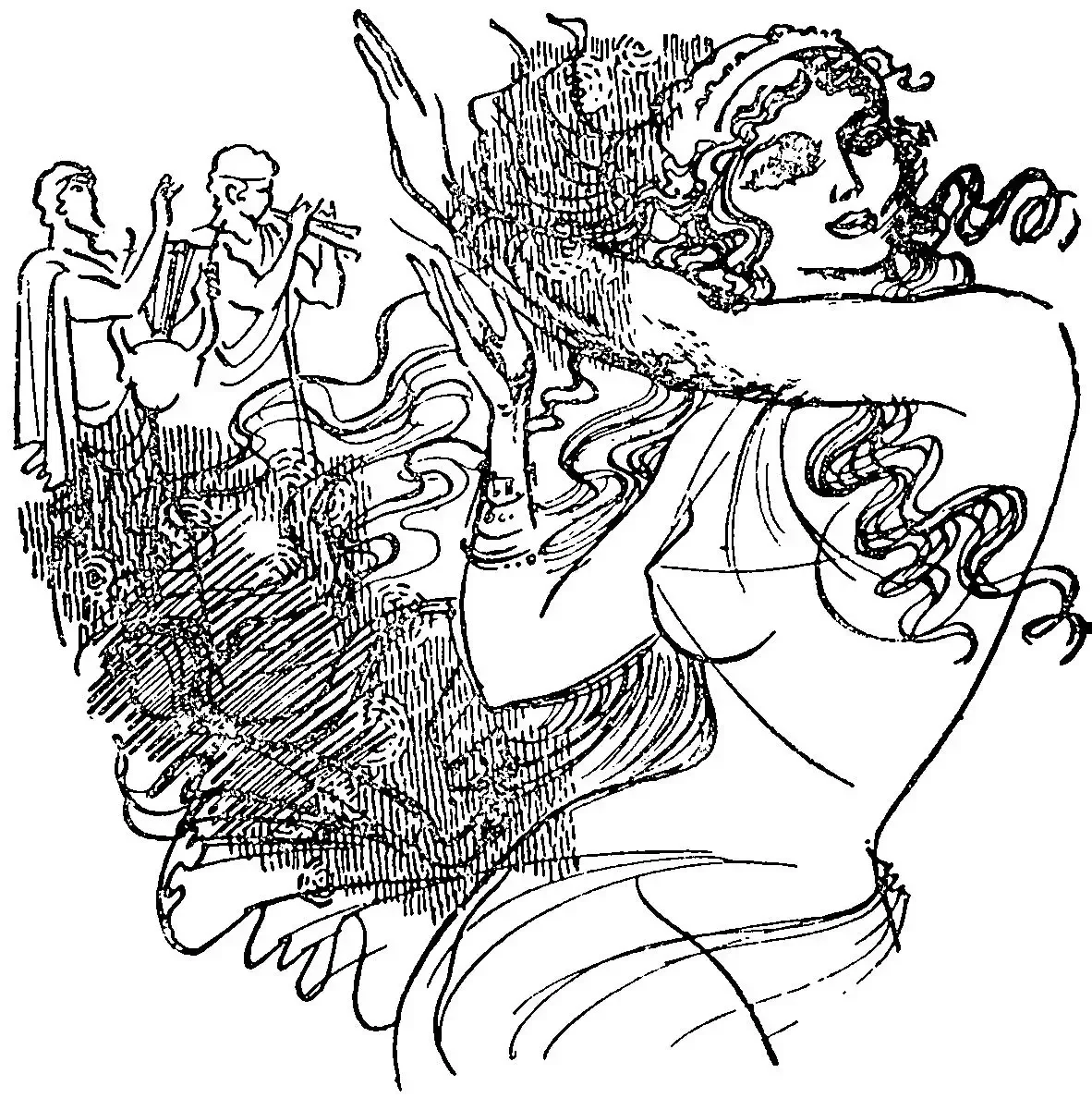 Иллюстрации к Таис Афинской Ефремова