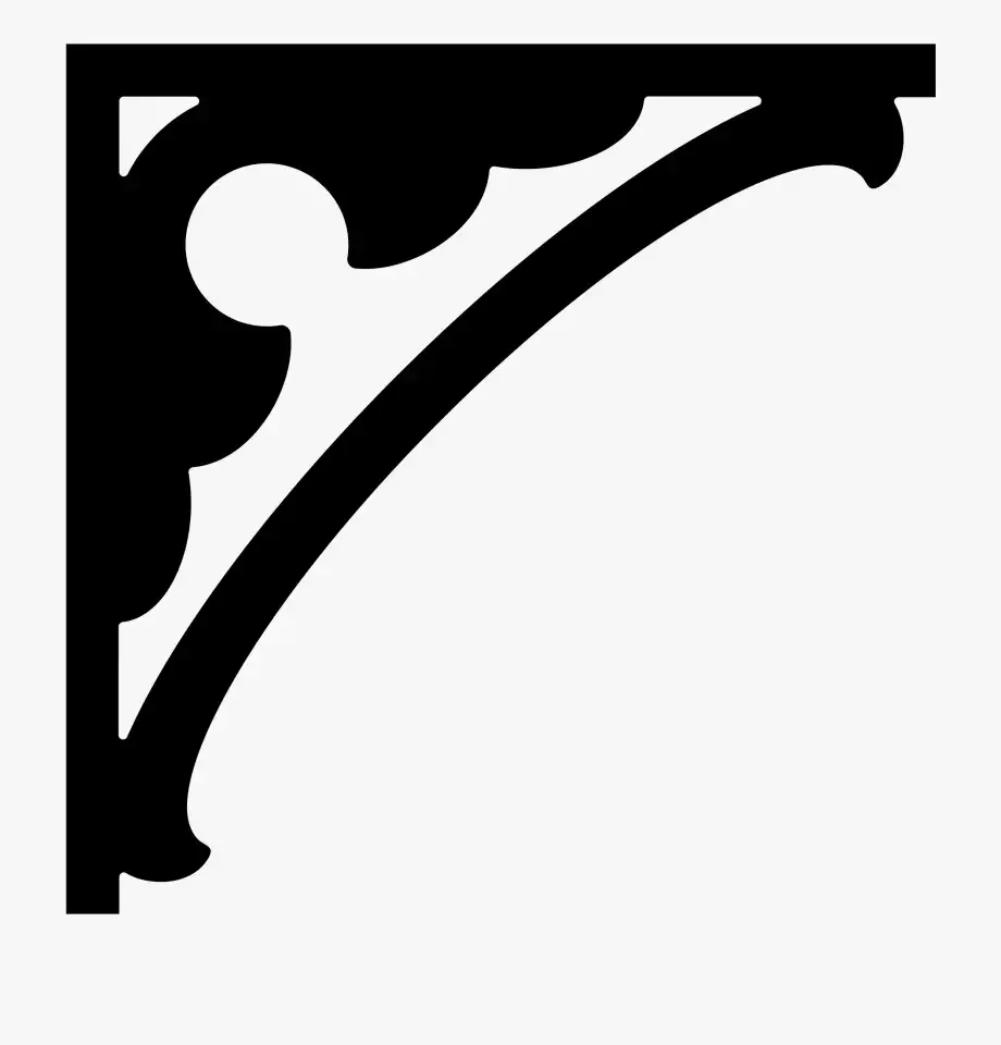 Угловой узор для лазерной резки