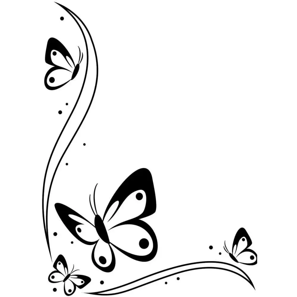 Трафарет уголок