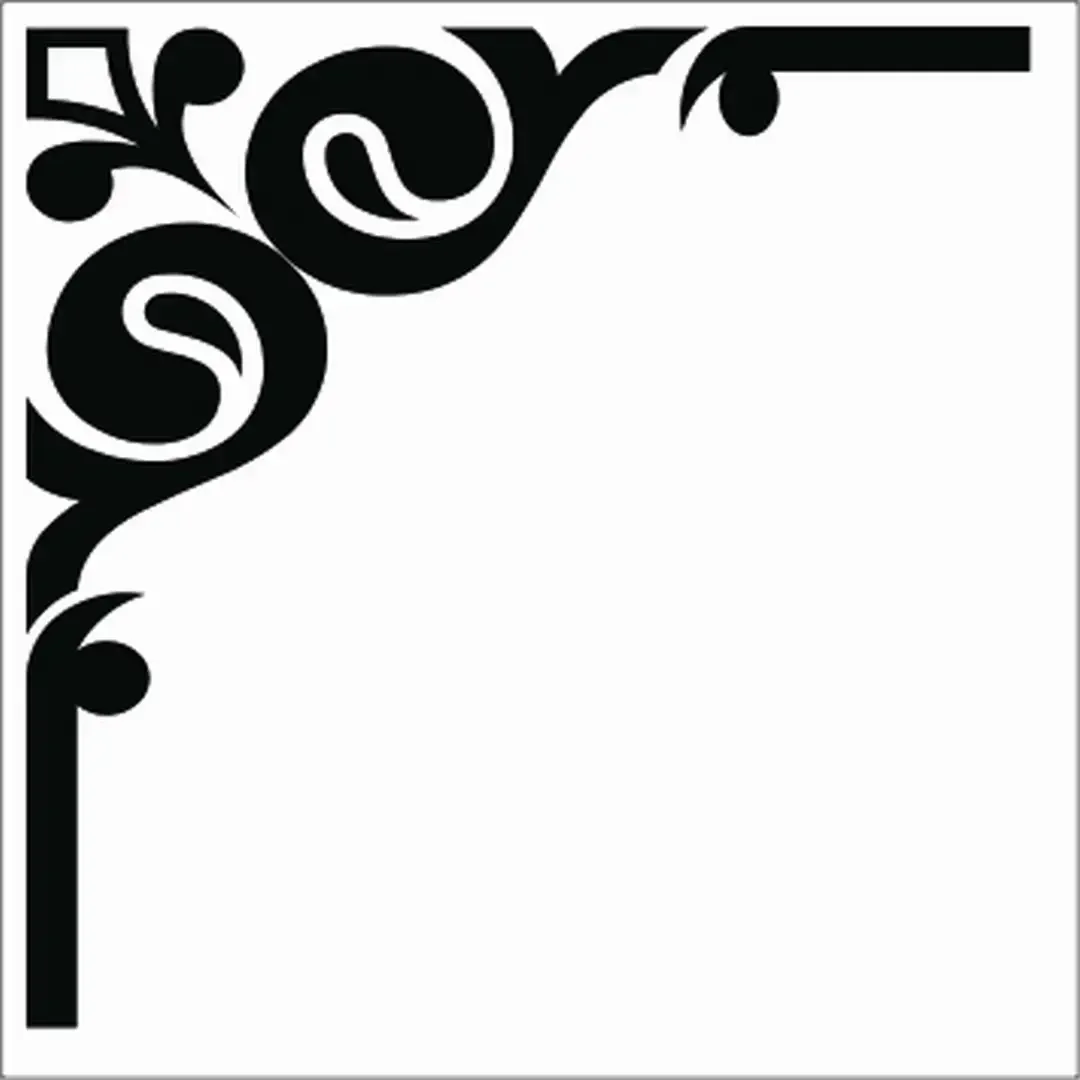 Узор уголок