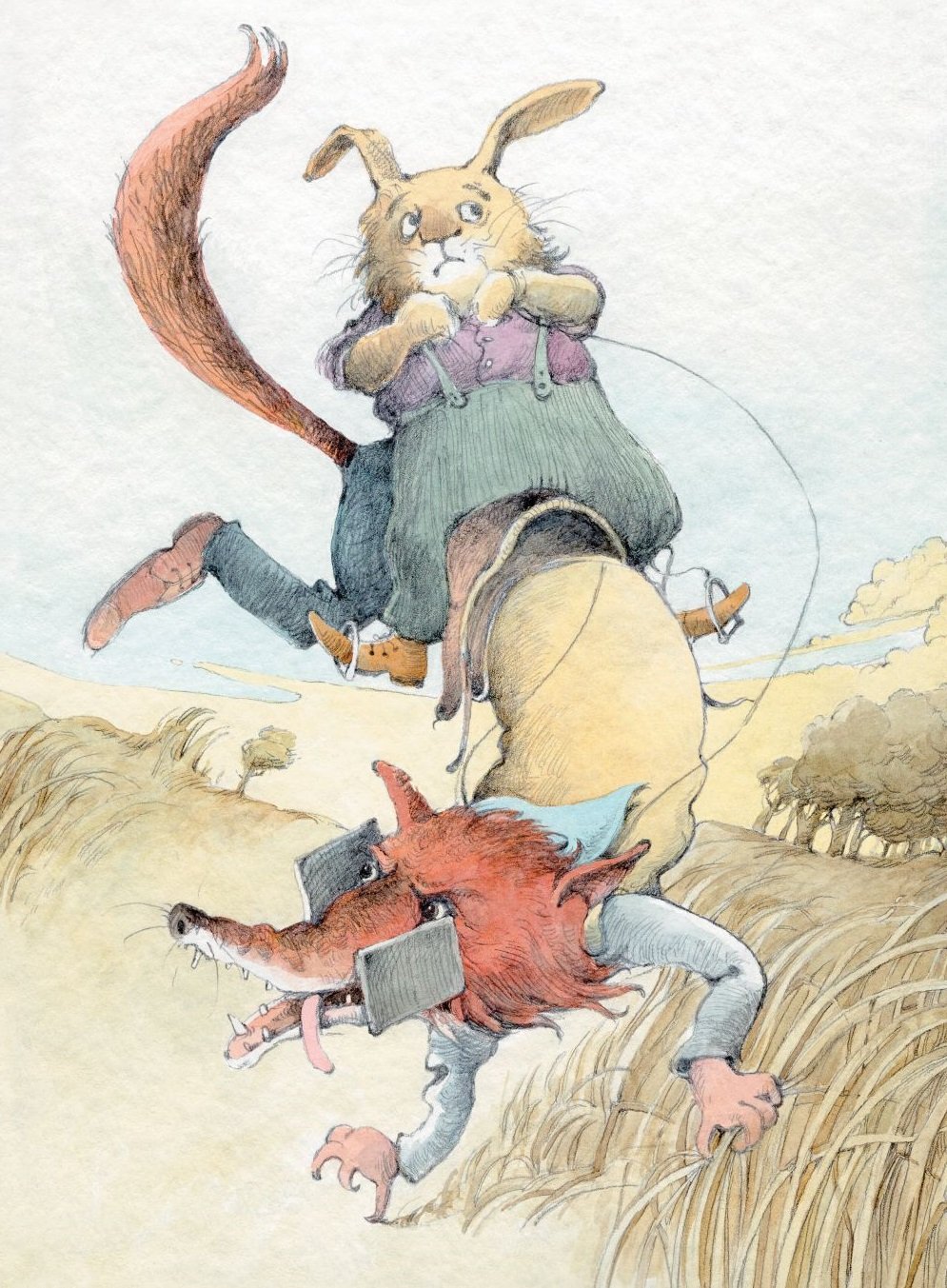 Братец Лис портрет