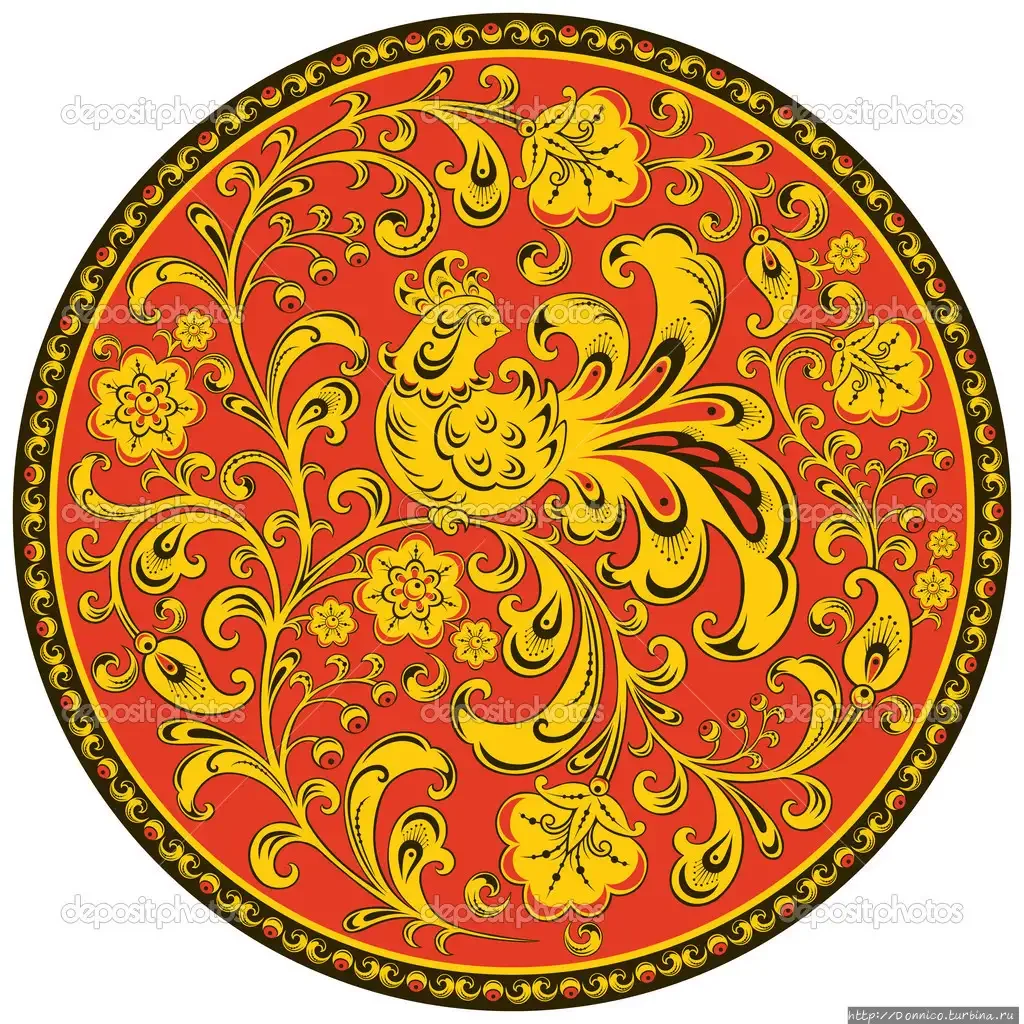 Хохлома вектор