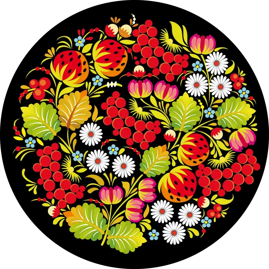 Петриковская роспись узоры