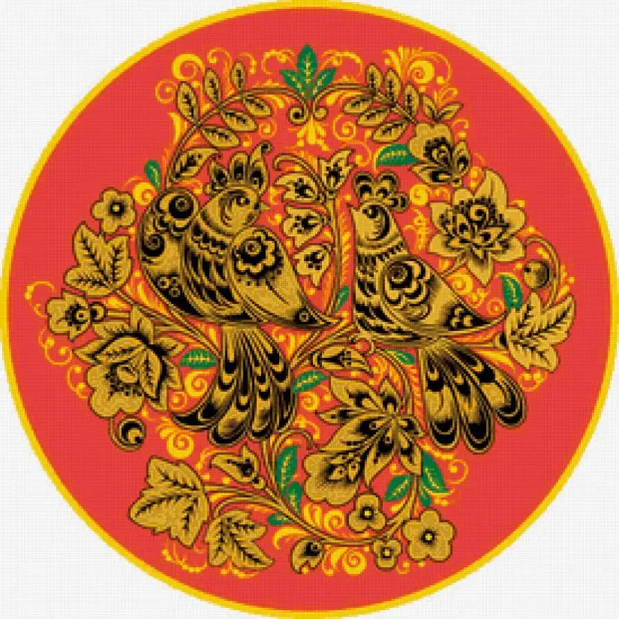 Жостово, Городец, Хохлома