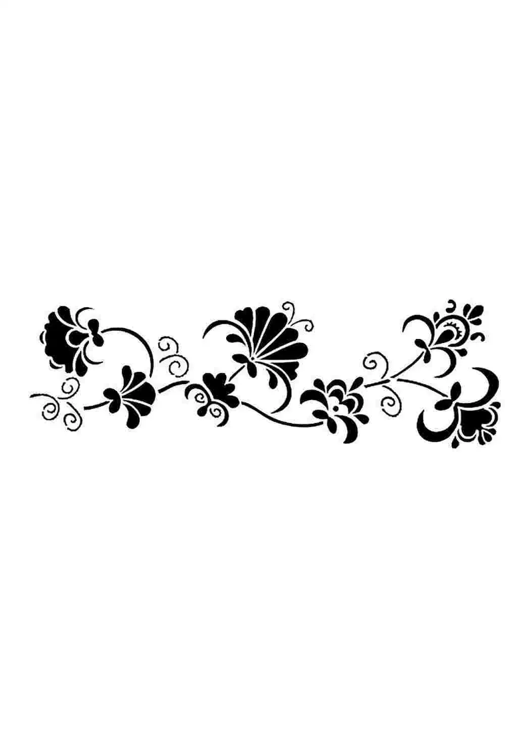 Трафарет узор