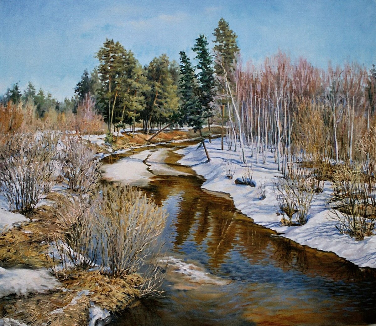 Синев Евгений художник оттепель