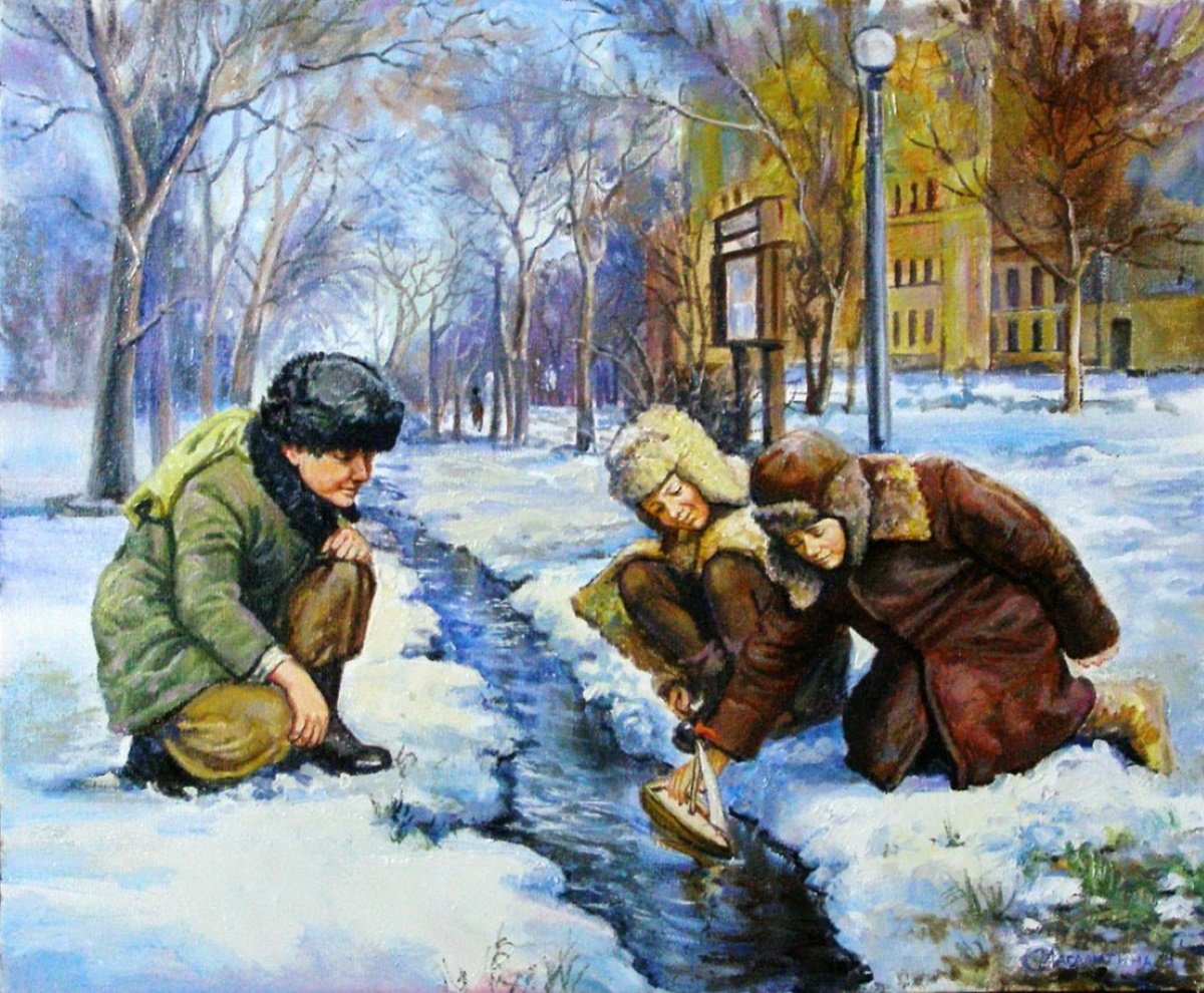 Весенние сюжеты