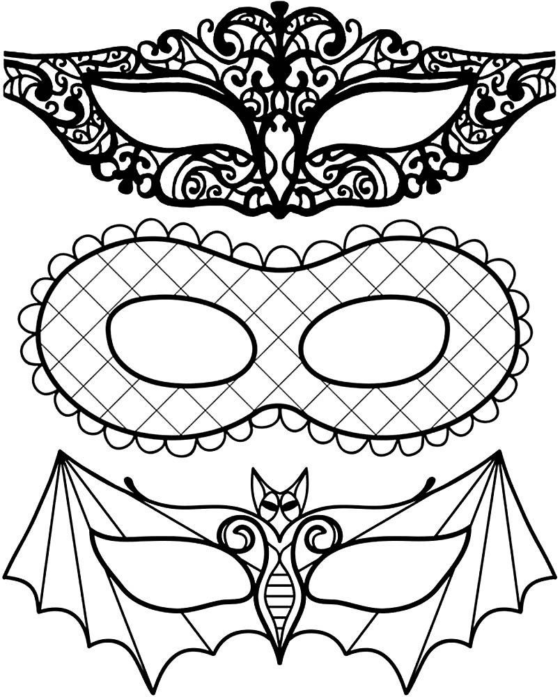 Новогодние маски