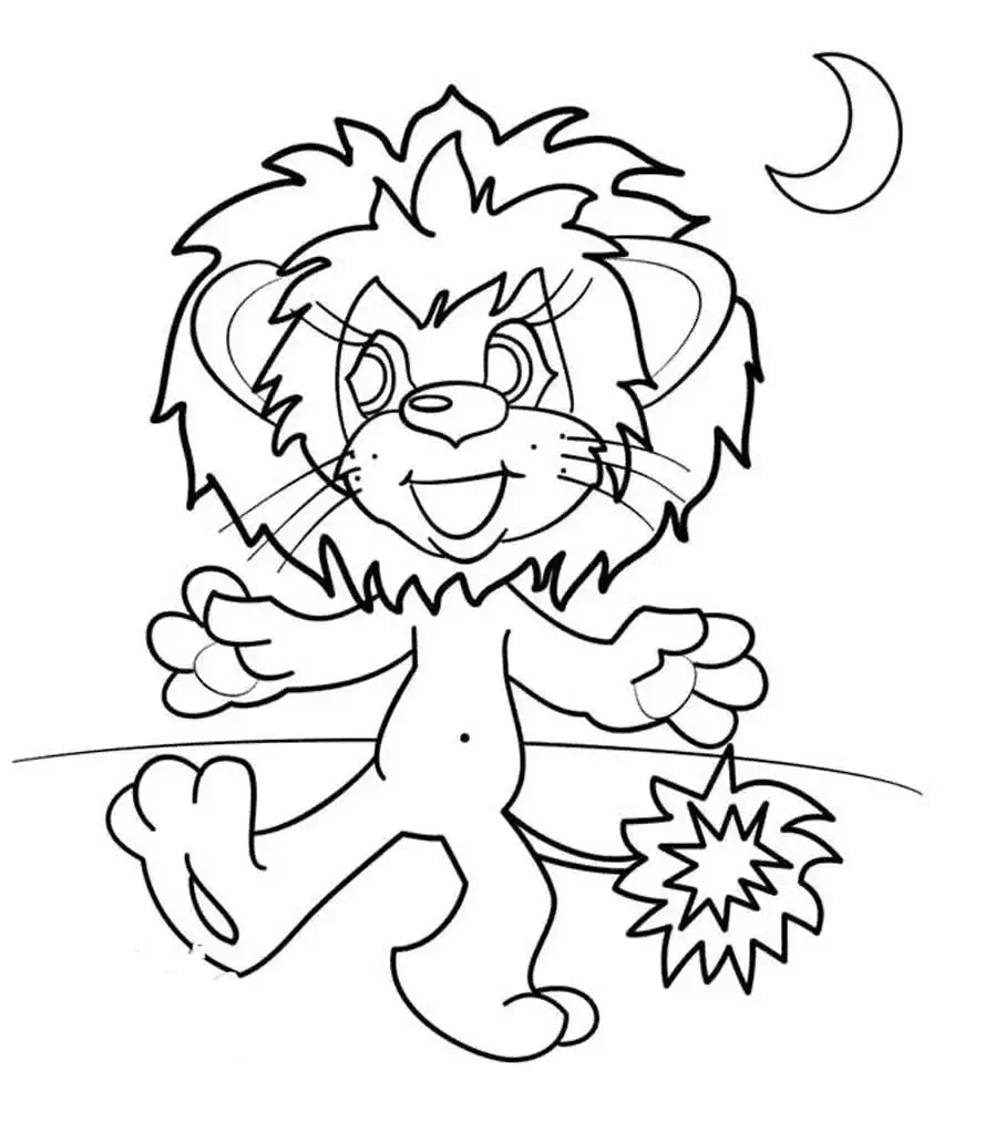 Домовёнок Кузька раскраска