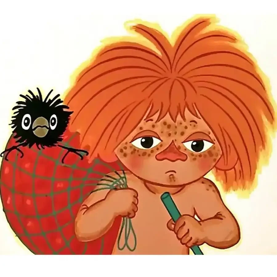 Мамонтенок раскраска