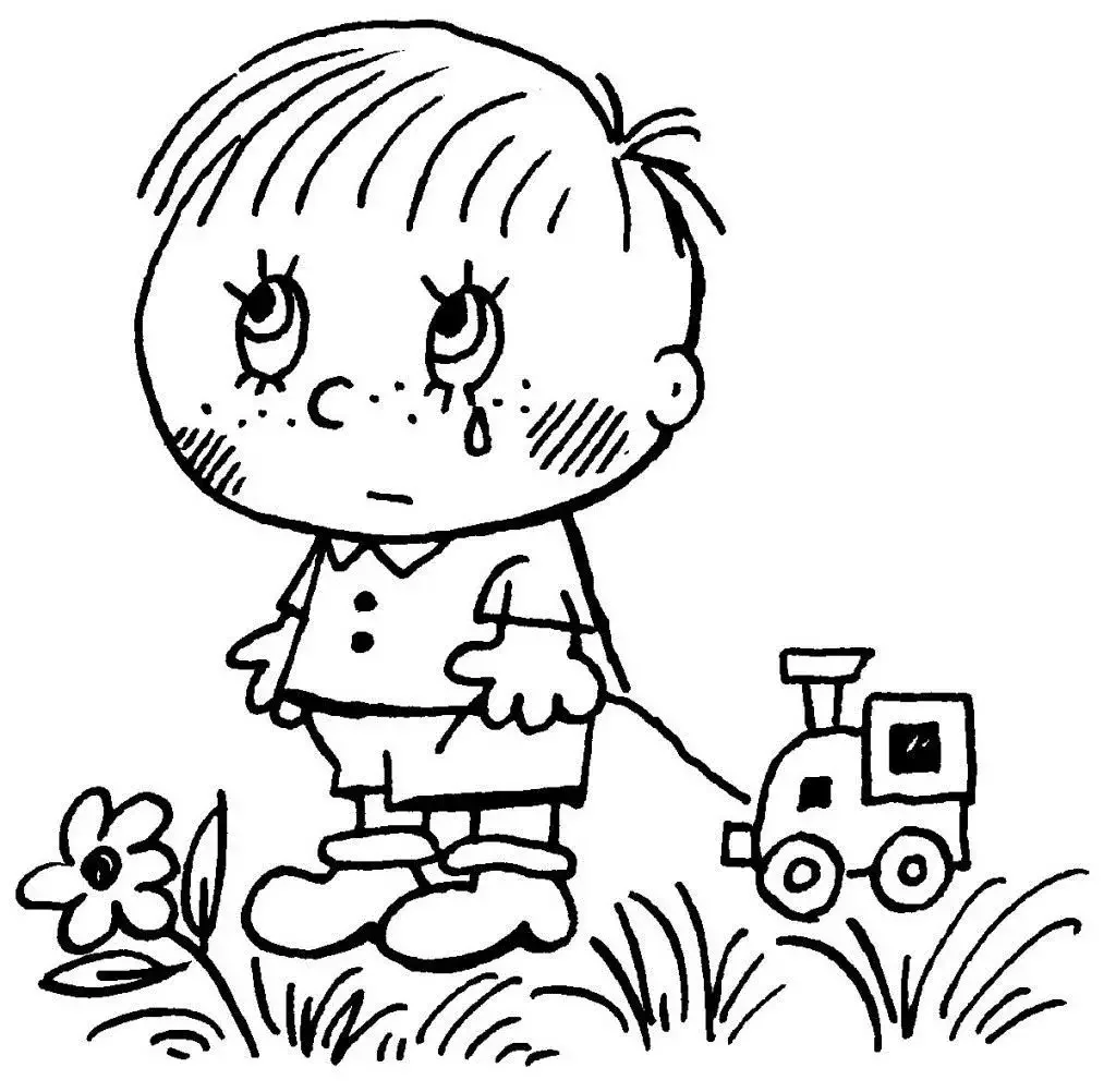 Лето раскраска для детей