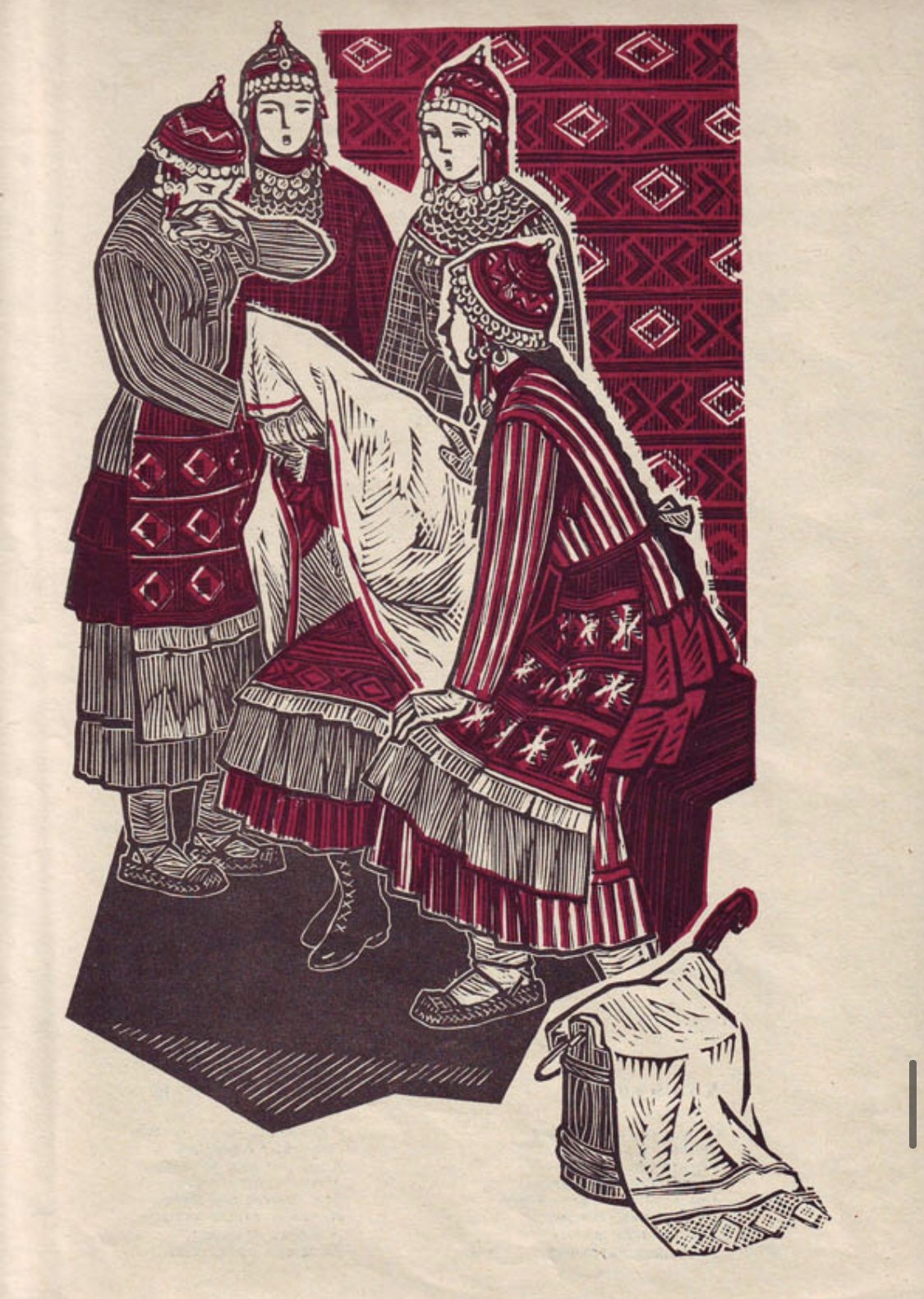 Чувашские девушки