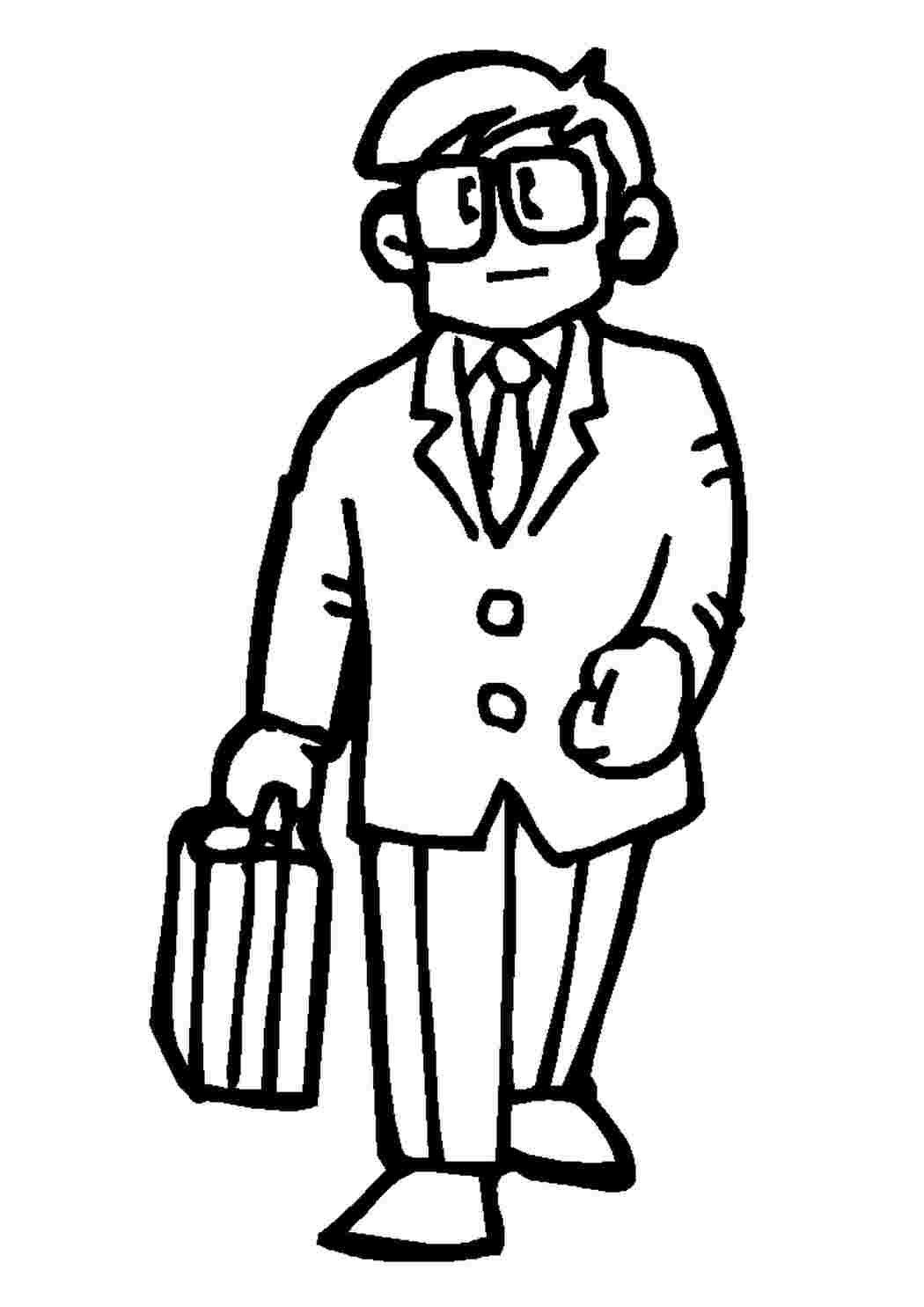 Человек раскраска для детей
