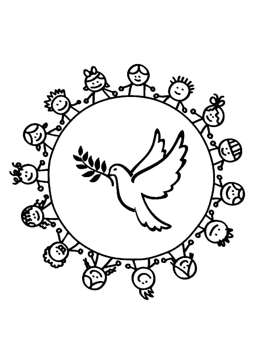 Дети вокруг планеты рисование