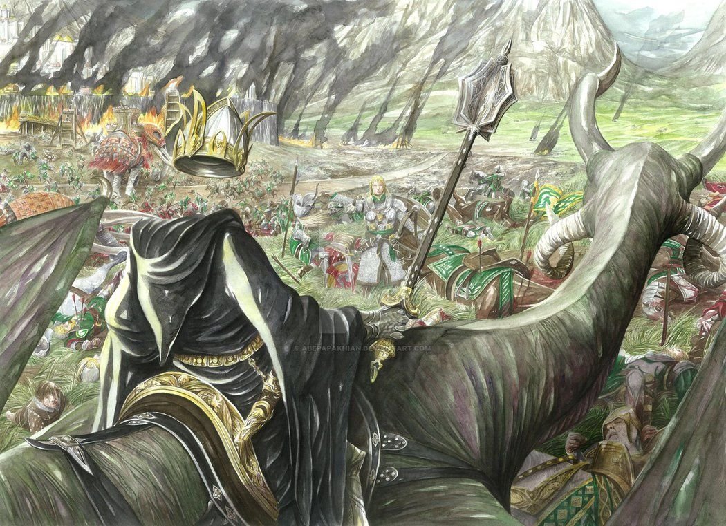 Битва на пеленнорских полях Властелин колец