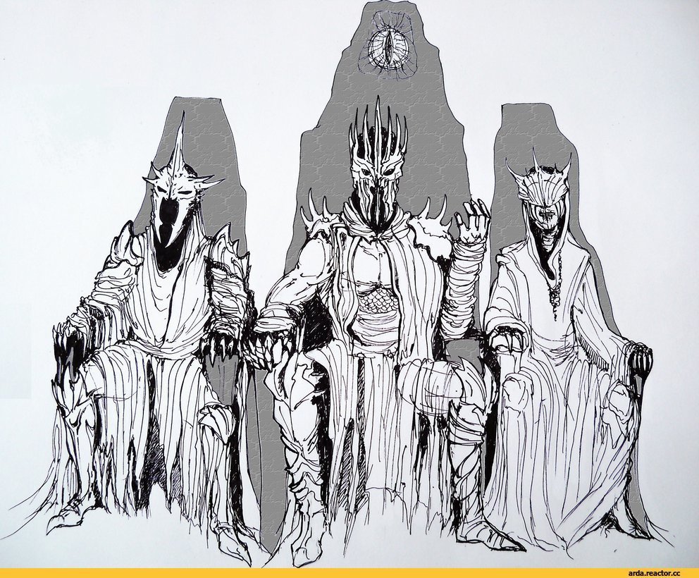 Саурон Хоббит назгулы