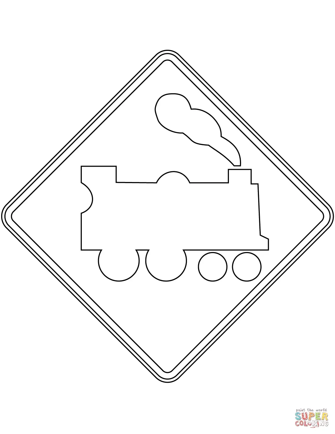 Дорожные знаки черно белые