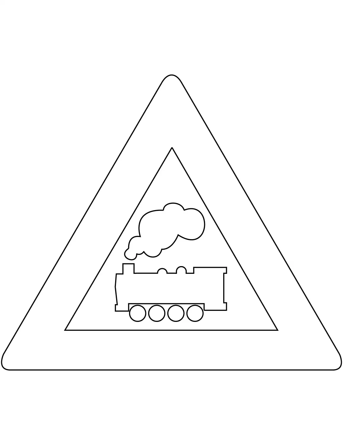 Раскраска ПДД